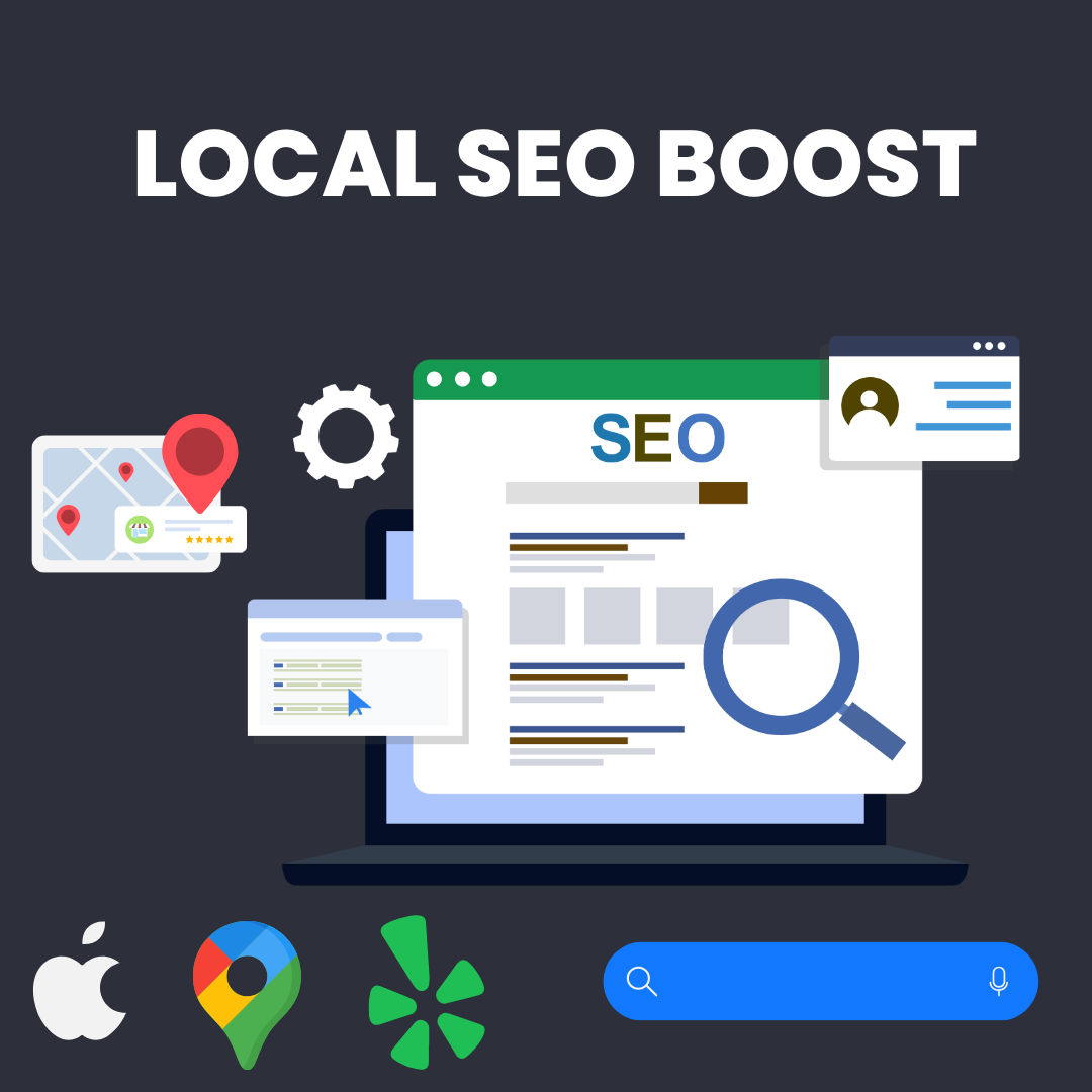 Local SEO $650 set up $150 mo